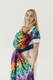 Écharpe, jacquard (100 % coton) - VERSION POUR USAGE PROFESSIONNEL - JURASSIC - NEW ERA - taille S #babywearing