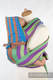 WRAP-TAI portabebé Mini, sarga cruzada - 100% algodón - con capucha, ZUMBA BLUE #babywearing