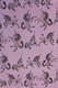 LennyLight Carrier, Standard Size, jacquard weave 100% cotton - ENCHANTED BEASTS AMETHYST #babywearing
