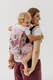 Mochila LennyPreschool, talla preschool, tejido jaqurad 100% algodón - MOOMINVALLEY - SHOW ME #babywearing