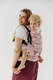 Mochila LennyPreschool, talla preschool, tejido jaqurad 100% algodón - MOOMINVALLEY - SHOW ME #babywearing