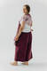 Bandolera de anillas, tejido Jacquard (100% algodón) - con plegado simple - MOOMINVALLEY - SHOW ME - standard 1.8m #babywearing