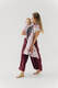 Bandolera de anillas, tejido Jacquard (100% algodón) - con plegado simple - MOOMINVALLEY - SHOW ME - standard 1.8m #babywearing