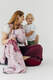 Fular, tejido jacquard (100% algodón) - MOOMINVALLEY - SHOW ME - talla XS #babywearing