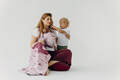 Fular, tejido jacquard (100% algodón) - MOOMINVALLEY - SHOW ME - talla XS #babywearing