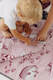 Fular, tejido jacquard (100% algodón) - MOOMINVALLEY - SHOW ME - talla S #babywearing