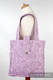 Shoulder bag made of wrap fabric (100% cotton) - PAISLEY PURPLE & CREAM - standard size 37cmx37cm #babywearing