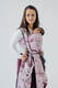 Fular, tejido jacquard (100% algodón) - MOOMINVALLEY - SHOW ME - talla S #babywearing