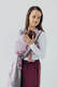 Fular, tejido jacquard (100% algodón) - MOOMINVALLEY - SHOW ME - talla S #babywearing