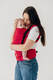 My First Baby Carrier - LennyUpGrade Carrier PRO, Standard Size, herringbone weave 100% cotton - LITTLE HERRINGBONE SEDONA #babywearing