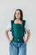 My First Baby Carrier - LennyUpGrade PRO, Standard Size, herringbone weave 100% cotton - EMERALD #babywearing