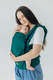 My First Baby Carrier - LennyUpGrade PRO, Standard Size, herringbone weave 100% cotton - EMERALD #babywearing