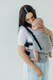 My First Carrier - LennyUpGrade PRO, Standard Size, herringbone weave 100% cotton - LITTLE HERRINGBONE GREY #babywearing