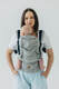 My First Carrier - LennyUpGrade PRO, Standard Size, herringbone weave 100% cotton - LITTLE HERRINGBONE GREY #babywearing