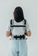 My First Carrier - LennyUpGrade PRO, Standard Size, herringbone weave 100% cotton - LITTLE HERRINGBONE GREY #babywearing