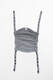 Baby carrier hood (100% cotton) - LITTLE HERRINGBONE OMBRE GREY #babywearing