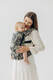 LennyLight Carrier, Standard Size, jacquard weave ( 65% cotton 35% silk) - QUEEN OF THE NIGHT - PAMINA #babywearing