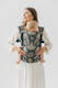 LennyLight Carrier, Standard Size, jacquard weave ( 65% cotton 35% silk) - QUEEN OF THE NIGHT - PAMINA #babywearing