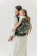 Porte-bébé LennyPreschool, taille preschool, jacquard (65% Coton, 35% Soie) - QUEEN OF THE NIGHT - PAMINA #babywearing