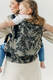 Porte-bébé LennyPreschool, taille preschool, jacquard (65% Coton, 35% Soie) - QUEEN OF THE NIGHT - PAMINA #babywearing