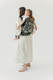 Porte-bébé LennyPreschool, taille preschool, jacquard (65% Coton, 35% Soie) - QUEEN OF THE NIGHT - PAMINA #babywearing