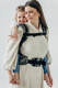 Porte-bébé LennyPreschool, taille preschool, jacquard (65% Coton, 35% Soie) - QUEEN OF THE NIGHT - PAMINA #babywearing