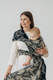 Baby Wrap, Jacquard Weave (65% cotton 35% silk) - QUEEN OF THE NIGHT - PAMINA - size S #babywearing