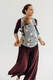 LennyLight Tragehilfe, Größe Standard, Jacquardwebung, 100% Baumwolle - MOOMINMAMMA - ROOTED #babywearing