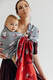 RingSling, Jacquardwebung (100% Baumwolle), mit Raffung an den Ringen - MOOMINMAMMA - ROOTED - standard 1.8m #babywearing