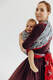 Baby Wrap, Jacquard Weave (100% cotton) - MOOMINMAMMA - ROOTED - size L #babywearing