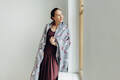 Baby Wrap, Jacquard Weave (100% cotton) - MOOMINMAMMA - ROOTED - size L #babywearing