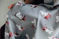 Baby Wrap, Jacquard Weave (100% cotton) - MOOMINMAMMA - ROOTED - size L #babywearing