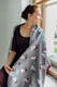 Baby Wrap, Jacquard Weave (100% cotton) - MOOMINMAMMA - ROOTED - size L #babywearing