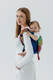 Lenny Buckle Onbuhimo PRO baby carrier, standard size, jacquard weave (100% cotton) - RAINFOREST - CARNIVAL #babywearing