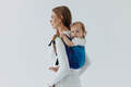 Lenny Buckle Onbuhimo PRO baby carrier, standard size, jacquard weave (100% cotton) - RAINFOREST - CARNIVAL #babywearing