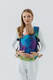 LennyLight - kompakt og justerbar bæresele, Størrelse Standard, RAINFOREST - CARNIVAL #babywearing