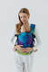 LennyLight - kompakt og justerbar bæresele, Størrelse Standard, RAINFOREST - CARNIVAL #babywearing