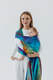 Tragetuch, Jacquardwebung (100% Baumwolle) - RAINFOREST - CARNIVAL - Größe M #babywearing