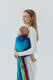 Tragetuch, Jacquardwebung (100% Baumwolle) - RAINFOREST - CARNIVAL - Größe M #babywearing