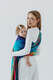 Tragetuch, Jacquardwebung (100% Baumwolle) - RAINFOREST - CARNIVAL - Größe M #babywearing
