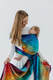 Tragetuch, Jacquardwebung (100% Baumwolle) - RAINFOREST - CARNIVAL - Größe M #babywearing