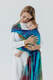 Tragetuch, Jacquardwebung (100% Baumwolle) - RAINFOREST - CARNIVAL - Größe M #babywearing