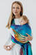 Tragetuch, Jacquardwebung (100% Baumwolle) - RAINFOREST - CARNIVAL - Größe M #babywearing