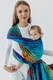 Tragetuch, Jacquardwebung (100% Baumwolle) - RAINFOREST - CARNIVAL - Größe M #babywearing