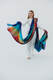 Tragetuch, Jacquardwebung (100% Baumwolle) - RAINFOREST - CARNIVAL - Größe M #babywearing