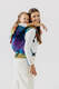LennyPreschool Carrier, Preschool Size, jacquard weave (100% cotton) - RAINFOREST - CARNIVAL #babywearing