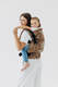 LennyPreschool Carrier, Preschool Size, jacquard weave (100% cotton) - HERBARIUM - RAINDROPS #babywearing