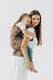 LennyPreschool Carrier, Preschool Size, jacquard weave (100% cotton) - HERBARIUM - RAINDROPS #babywearing