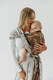 Fular țesut, Mărime Mărimea 8 (XL - 6,0 m), HERBARIUM - RAINDROPS #babywearing