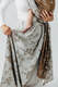 Fular țesut, Mărime Mărimea 8 (XL - 6,0 m), HERBARIUM - RAINDROPS #babywearing
